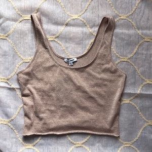 Fashion Nova Metallic Tank